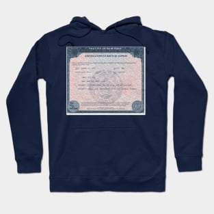 Birth Certificate of Hip Hop Hoodie